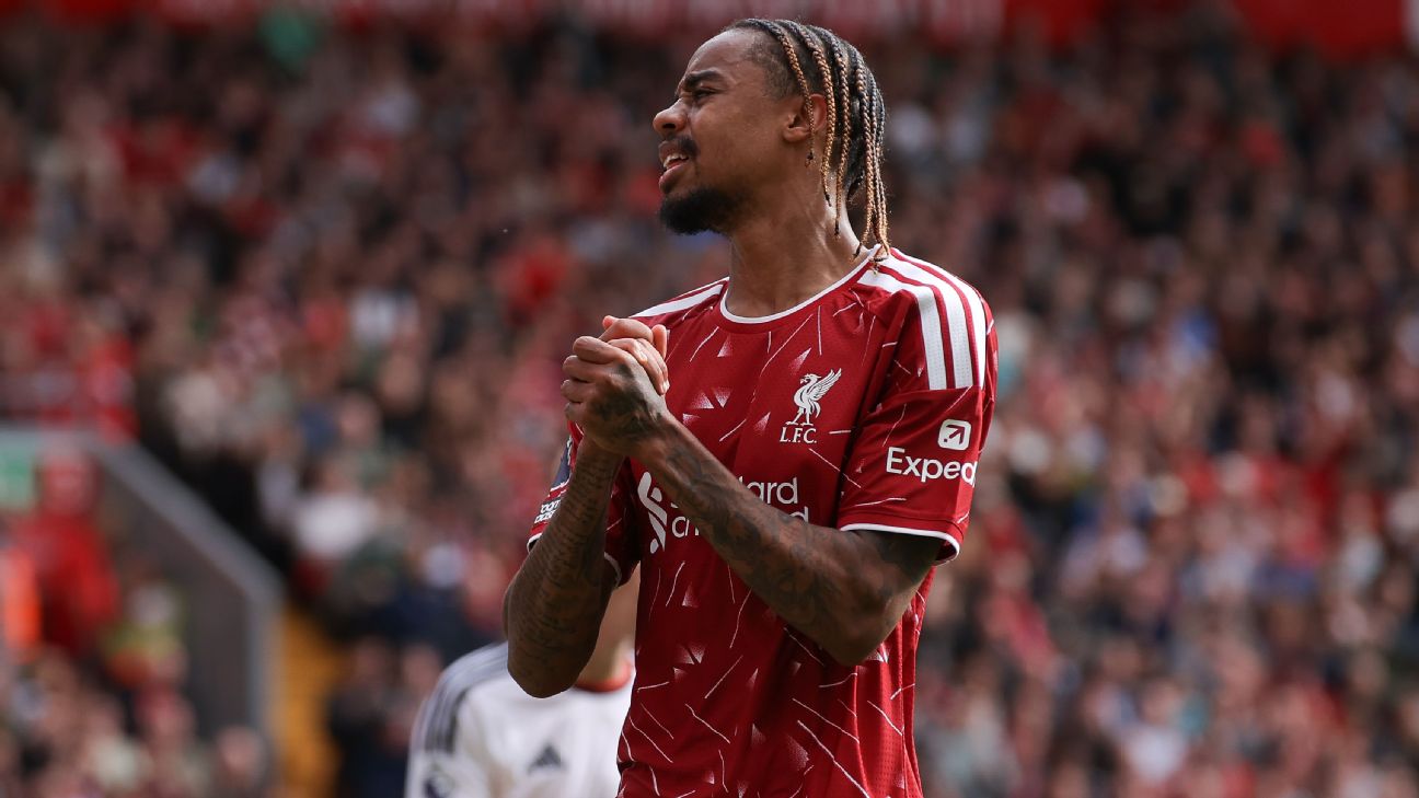 利物浦主场闷平富勒姆：维尔茨、赫拉芬贝赫低迷，双方互交白卷